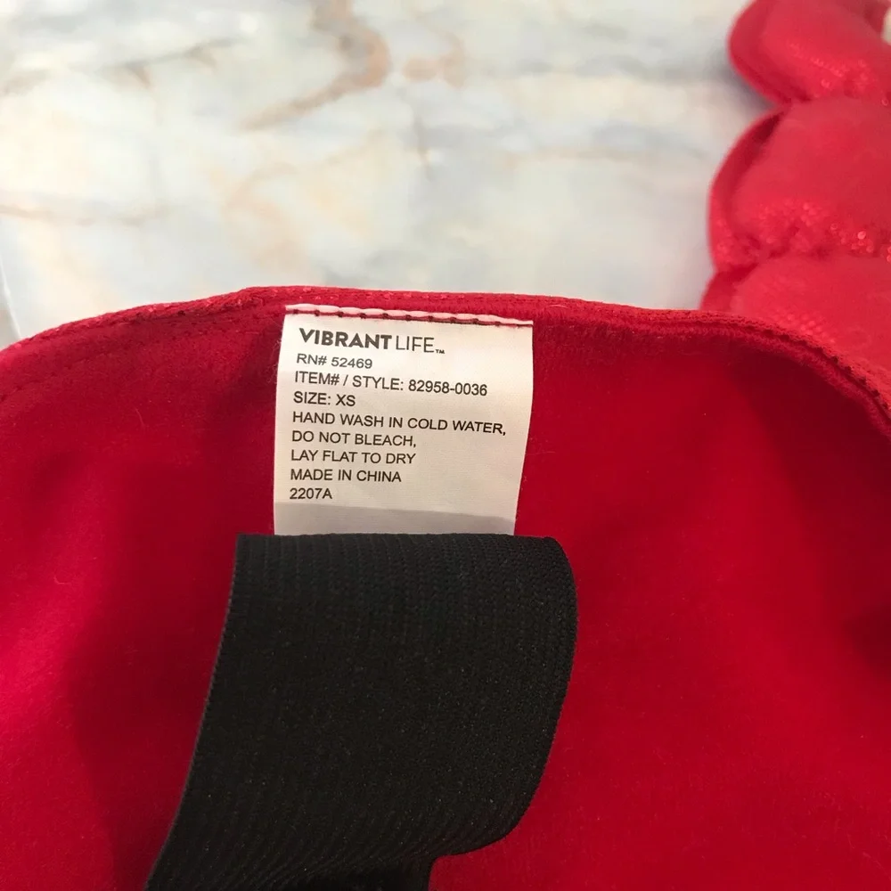 Red Lobster Dog Costume Size XS